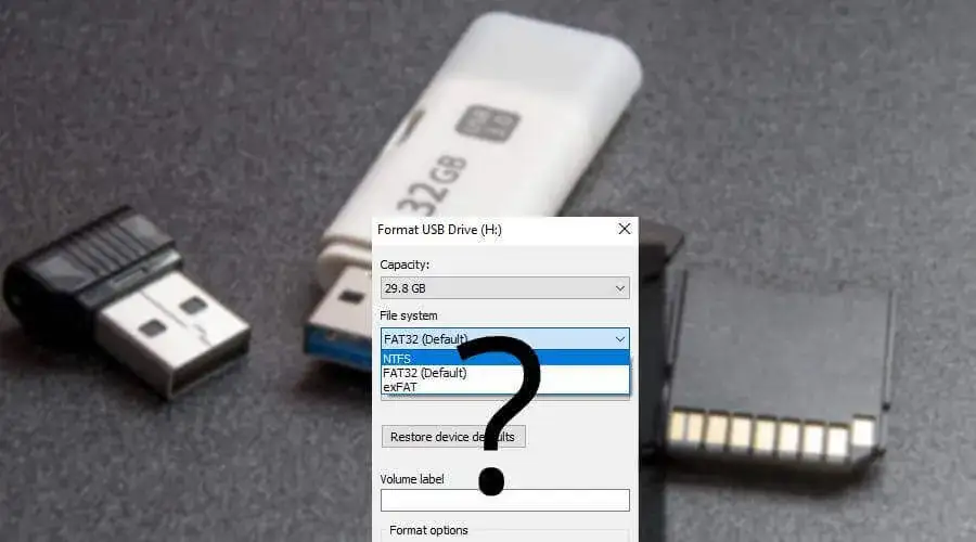 Zdjęcie Formatowanie pendrive NTFS czy FAT32 - który system plików wybrać?