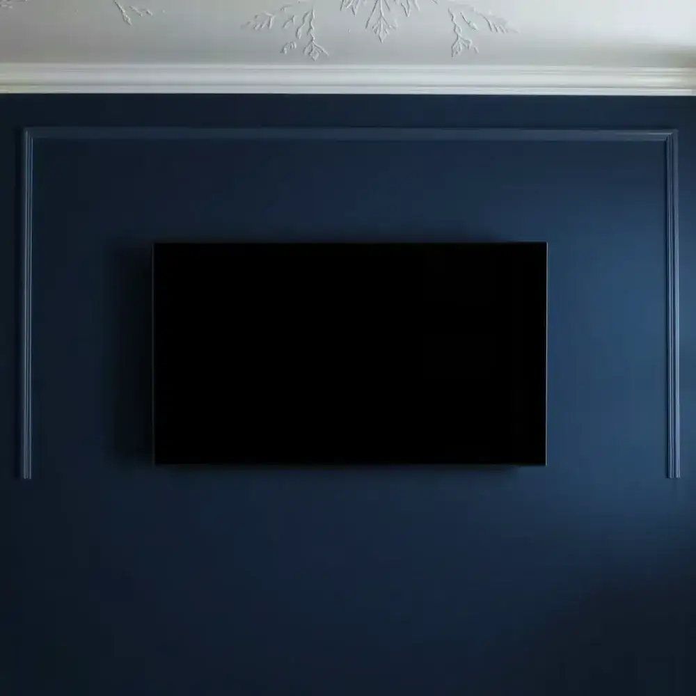 Zdjęcie Jaki kolor ściany za telewizorem? Odkryj najlepsze opcje dla wnętrza