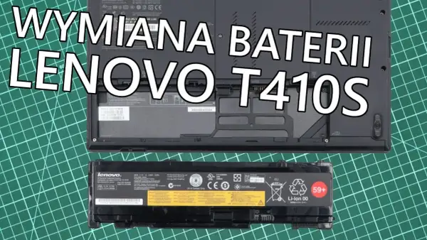 Jak wyjąć baterię z laptopa Lenovo - uniknij problemów z wymianą